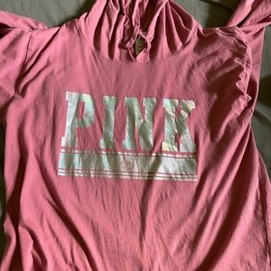 Pink Oversized lightweight Sweatshirt